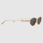Oval frame sunglasses - Image 2
